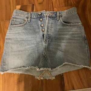 AGOLDE Jean Skirt